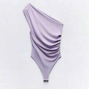 Zara purple bodysuit